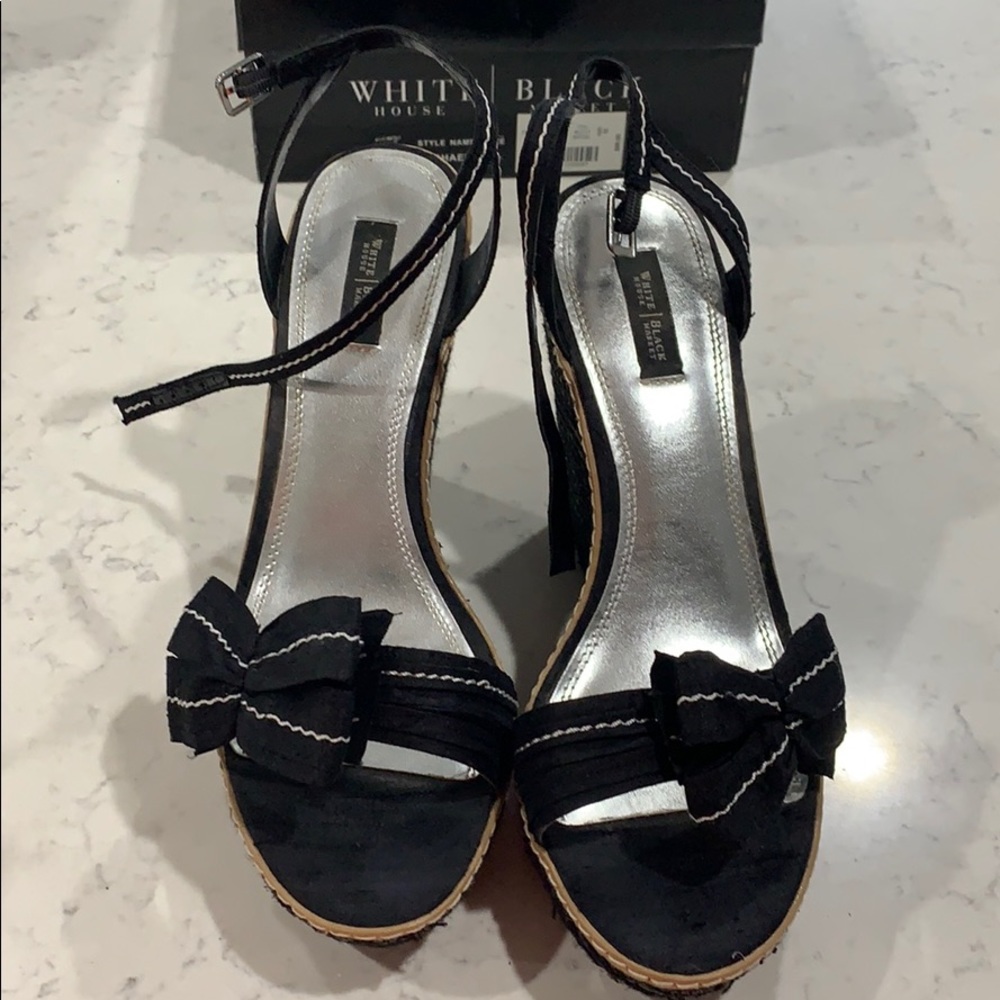 WHBM wedge heels